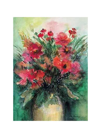 Roter Strauss Print Roter Strauss Print