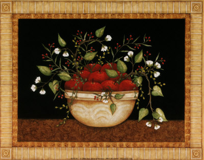 Apple Floral Print Apple Floral Print