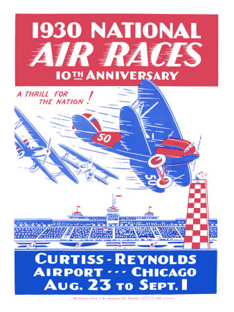 National Air Races, c.1930 Giclee Print National Air Races, c.1930 Giclee Print