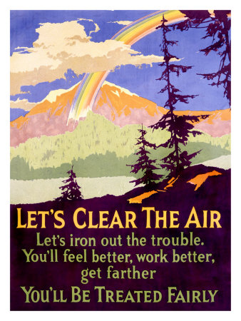 Let's Clear the Air Giclee Print Let's Clear the Air Giclee Print
