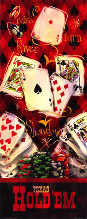 Texas Hold 'Em II Print Texas Hold 'Em II Print