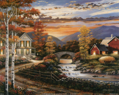Rural Countryside Print Rural Countryside Print