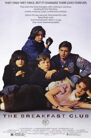 The Breakfast Club Poster The Breakfast Club Poster