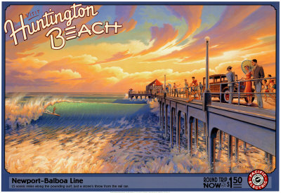 Huntington Beach Print Huntington Beach Print