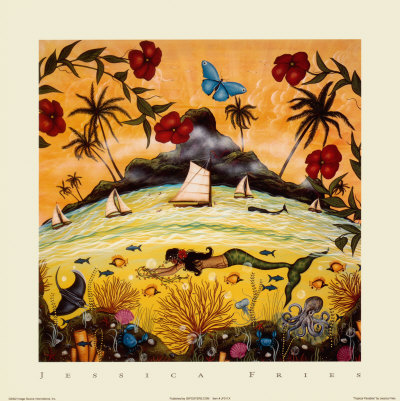 Tropical Paradise Print Tropical Paradise Print