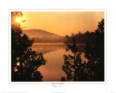 Golden Dawn Print Golden Dawn Print