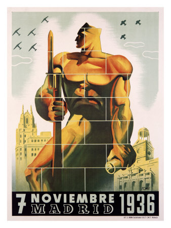 Madrid, November 7, 1936 Giclee Print Madrid, November 7, 1936 Giclee Print