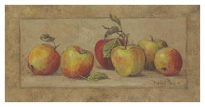 Apple Fresco Print Apple Fresco Print