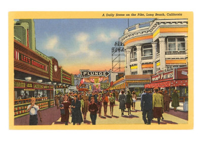 The Pike, Long Beach, California Print The Pike, Long Beach, California Print
