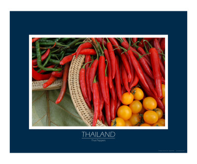 Thai Peppers Photographic Print Thai Peppers Photographic Print