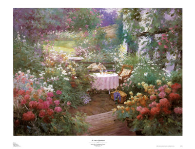 Al Fresco Afternoon Print Al Fresco Afternoon Print