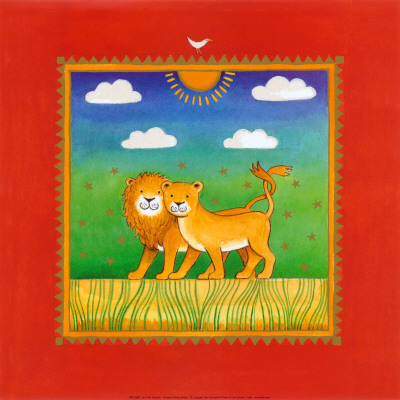 Lions Print Lions Print
