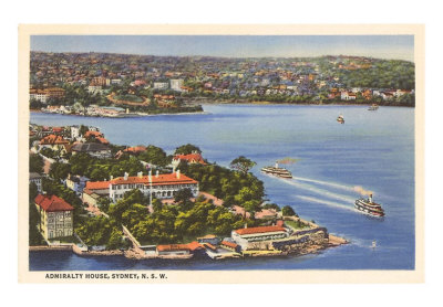 Admiralty House, Sydney, Australia Print Admiralty House, Sydney, Australia Print