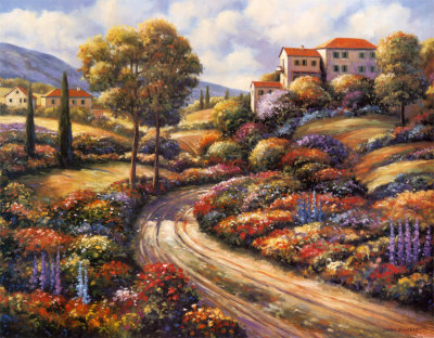 Tuscany Vistas II Print Tuscany Vistas II Print