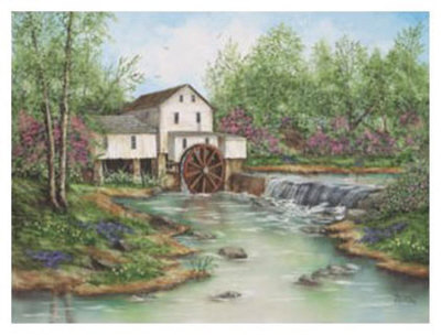 Pigeon Hollow Mill Print Pigeon Hollow Mill Print