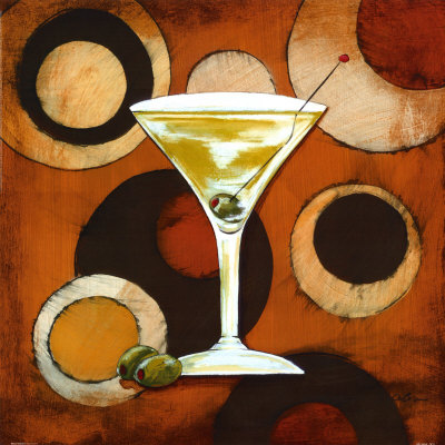 Martini Cocktail Print Martini Cocktail Print