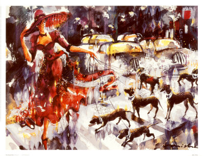 Park Avenue Red Print Park Avenue Red Print