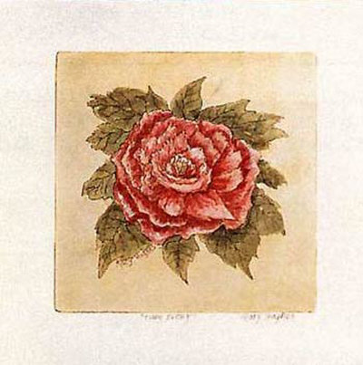 Ruby Peony Print Ruby Peony Print