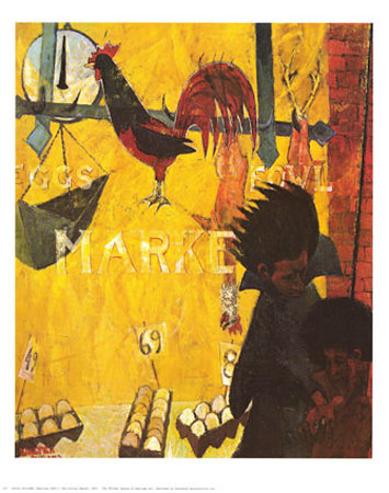 Poultry Market Print Poultry Market Print