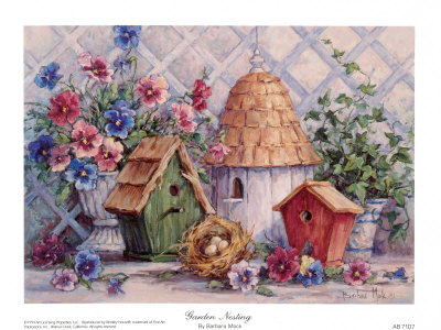 Garden Nesting Print Garden Nesting Print