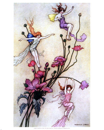Three Spirits Mad with Joy Print Three Spirits Mad with Joy Print