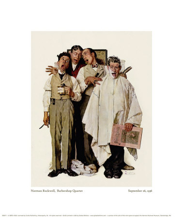 Barbershop Quartet Giclee