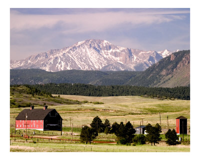 Pikes Peak Photographic Print Pikes Peak Photographic Print