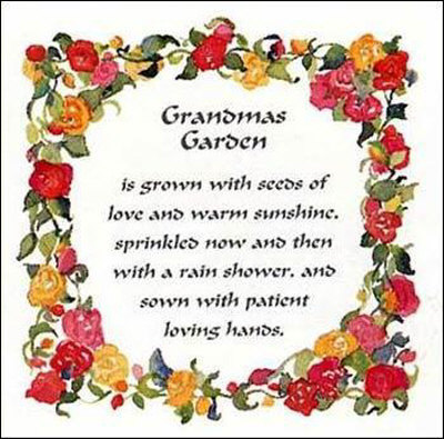 Grandma's Garden Print Grandma's Garden Print