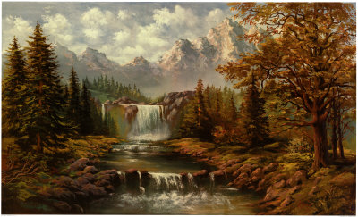 Waterfall II Print Waterfall II Print