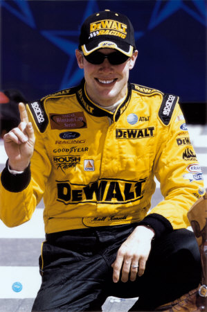 Matt Kenseth with Texas Trophy Photograph Matt Kenseth with Texas Trophy Photograph
