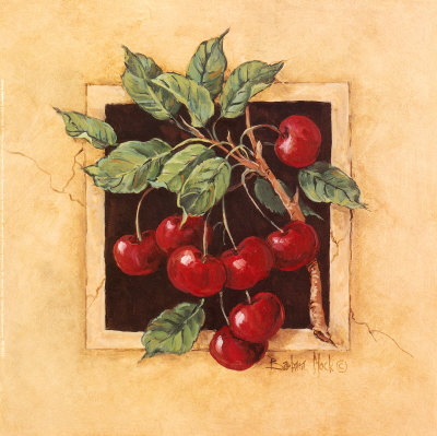 Cherry Square Print Cherry Square Print