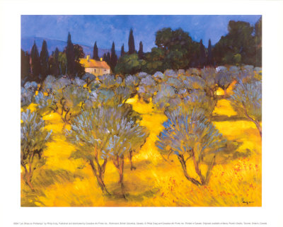 Olives en Printemps Print Olives en Printemps Print