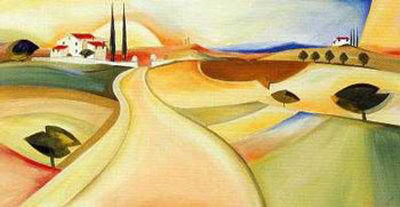 Tuscany Sunset Print Tuscany Sunset Print