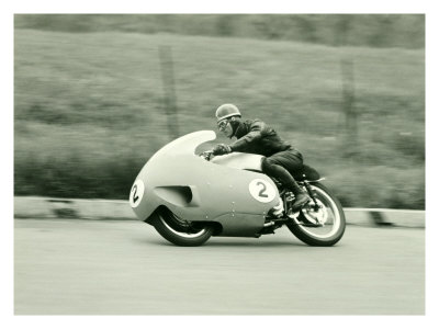 Grand Prix Motorcycle Giclee Print Grand Prix Motorcycle Giclee Print