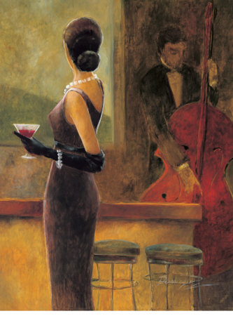 Martini Jazz Print Martini Jazz Print