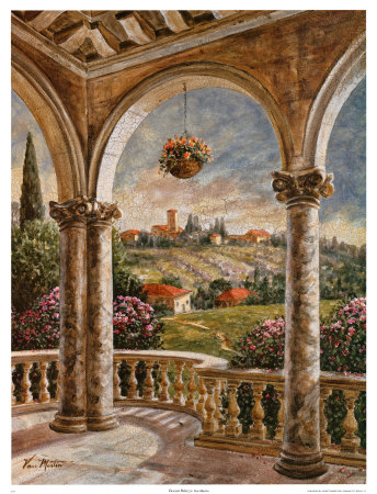Tuscan Palazzo Print Tuscan Palazzo Print