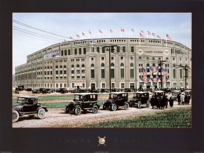 Yankee Stadium Print Yankee Stadium Print