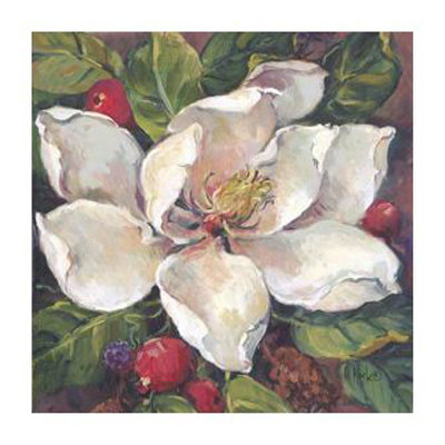 Magnolia Square II Print Magnolia Square II Print
