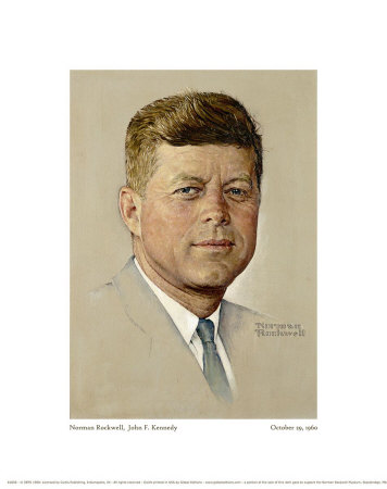 John F. Kennedy Giclee Print John F. Kennedy Giclee Print
