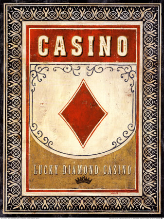 Casino Diamond Print Casino Diamond Print