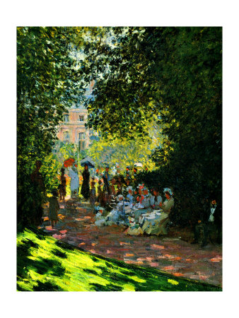 The Parc Monceau Giclee Print The Parc Monceau Giclee Print