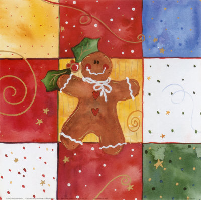 Gingerbread Man Print Gingerbread Man Print