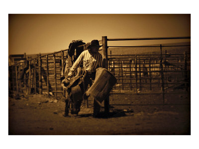 Saddle Up Cowboy Giclee Print Saddle Up Cowboy Giclee Print