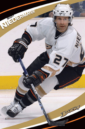 Anaheim Ducks- Scott Niedermayer Poster Anaheim Ducks- Scott Niedermayer Poster