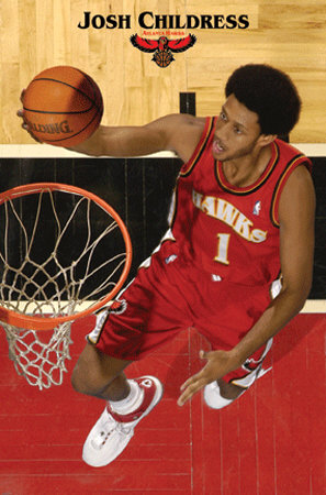 Atlanta Hawks- Josh Childress Poster Atlanta Hawks- Josh Childress Poster