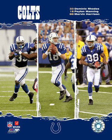 2006 Colts Big 3 Photograph 2006 Colts Big 3 Photograph