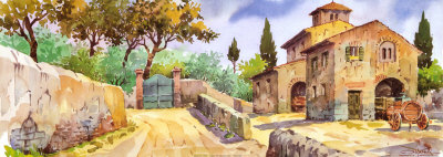 Tuscan Summer Print Tuscan Summer Print