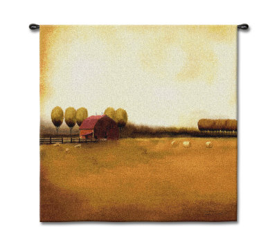 Rural Landscape Wall Tapestry Rural Landscape Wall Tapestry