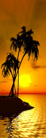 Sunset Beach Print Sunset Beach Print