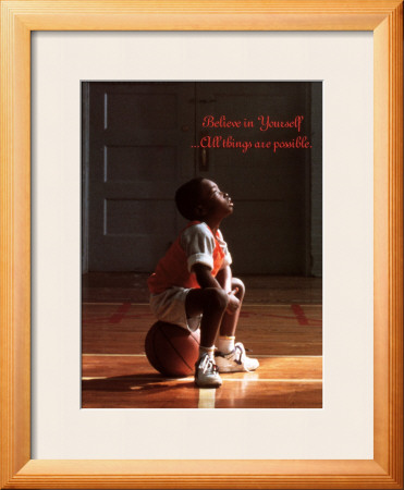 Believe In Yourself Framed Print Believe In Yourself Framed Print